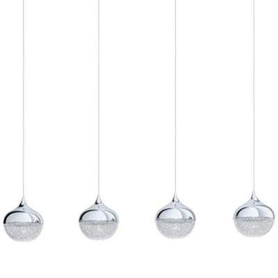 Afbeelding van EGLO Mioglia 1 Hanglamp E14 Staal;Kunststof Chroom