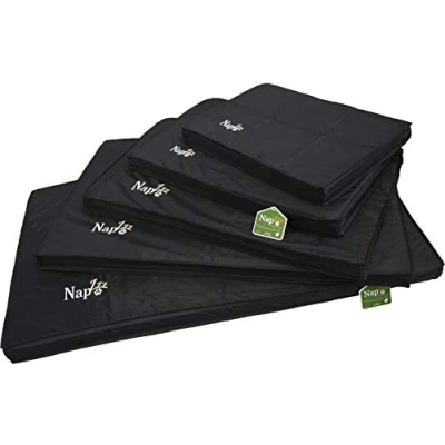 Afbeelding van Nap&#039;zzz draadkooikussen waterproof zwart 59x42x5 cm Gebr. de Boon