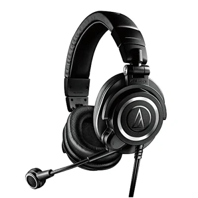 Image de Audio Technica M50xSTS StreamSet Casque de Streaming Avec Connexion XLR Noir