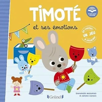 Afbeelding van Timoté et ses émotions: Avec 1 jeu à détacher