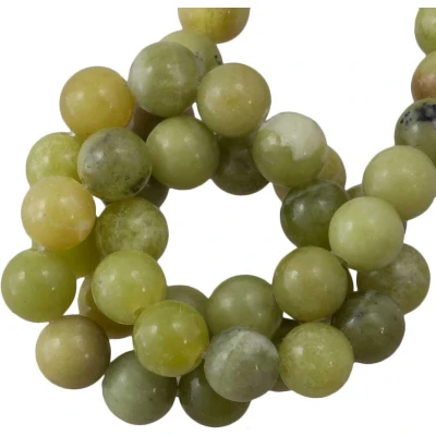 Afbeelding van Groene Serpentijn Jade Kralen (6 mm) 59 stuks