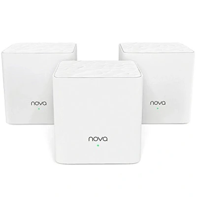 Image de Tenda Nova MW3 Système Wi Fi (3 routeurs) jusqu&#039;à 300 m² maillage 802.11a/b/g/n/ac Bi bande