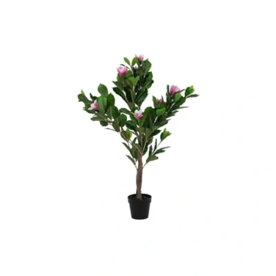 Afbeelding van Decoratieve plant DKD Home Decor Roze Groen PE (60 x 60 125 cm)