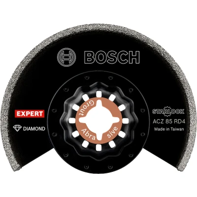 Image de BOSCH 2608900035 Expert Starlock ACZ 85 RD4 lame de scie segment diamantée Grout &amp; Abrasive (10 pcs)