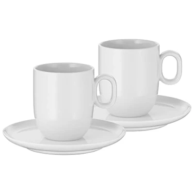 Afbeelding van WMF Barista Kop en schotel Koffiekopjes 2 delig