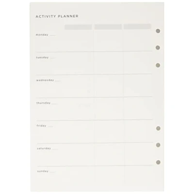 Afbeelding van Navulverpakking voor Filofax A5 activiteitenagenda 2021