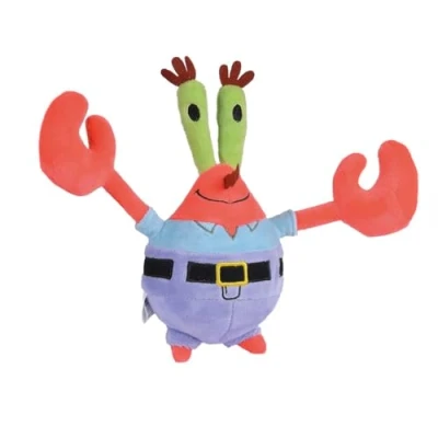 Afbeelding van Simba Pluche dier Lord Krab 20 cm, Spongebob, zacht en aangenaam materiaal, 100% gerecyclede vulling, officiële licentie, geschikt voor alle leeftijden (109491002KRA)