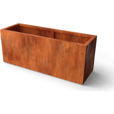 Afbeelding van Geroba Cortenstaal Plantenbak 150x50x60cm (lxbxh)
