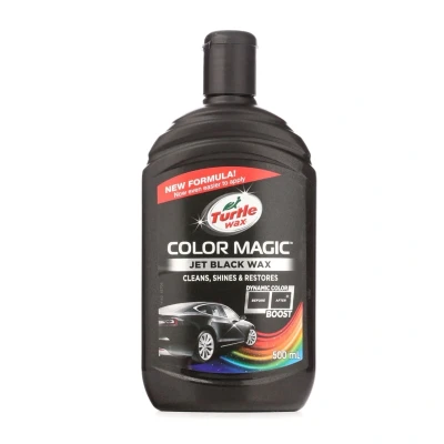 Afbeelding van Turtle Wax 52708 Color Magic Jet Black 500ml Zwart