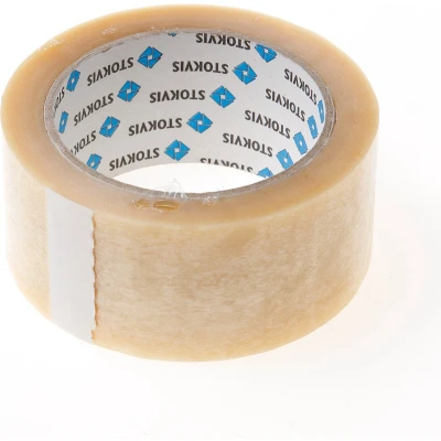 Afbeelding van Verpakkingstape transparant 48mm x 66 meter