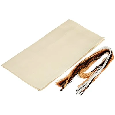 Afbeelding van Aida tafelkleed kit Thee en koffie Vervaco PN 0021725