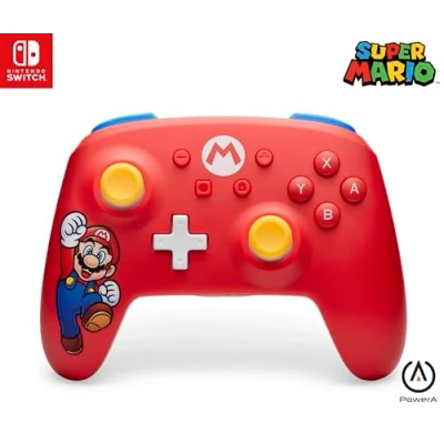 Image de Manette sans fil à piles PowerA Mario Joy pour Nintendo Switch