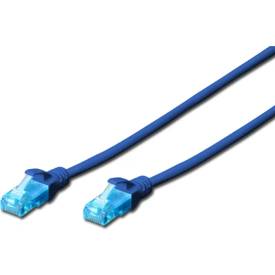 Afbeelding van Digitus DK 1512 020/B netwerkkabel 2 m Cat5e U/UTP (UTP) Blauw