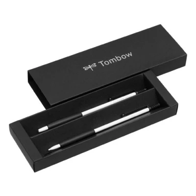 Image de Tombow kit de stylos zoom 707 luxe blanc noir plz 211 3