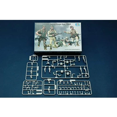Afbeelding van 1:35 Trumpeter 00407 US Marine Corps Iraq 2003 Figuren Plastic Modelbouwpakket