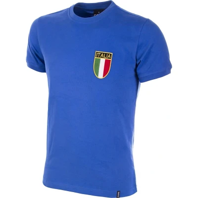 Afbeelding van COPA Retro Italien 1970ER Tshirt print, Heren, Maat: Large, Blue