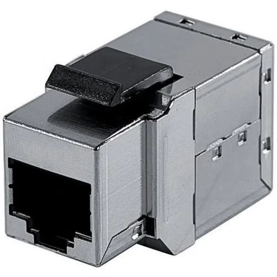 Afbeelding van Exertis Connect Keystone module RJ45 bus naar bus, Cat.6 Je kunt deze bijvoorbeeld gebruiken om een N (Keystone module), Netwerk accessoires