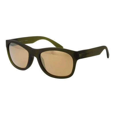 Afbeelding van Serengeti Chandler SS557002 Rubberised Khaki Polarized Drivers Gold