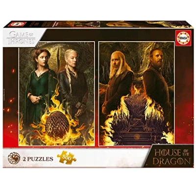 Image de Puzzle House Of The Dragon 2X500 pièces