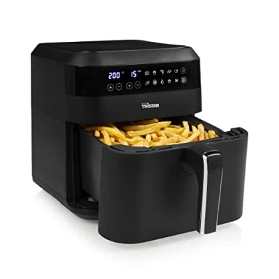 Afbeelding van Tristar Airfryer Digitaal XXL FR 6999 Heteluchtfriteuse 6 liter 10 programma&#039;s Touch screen Zwart 1700W