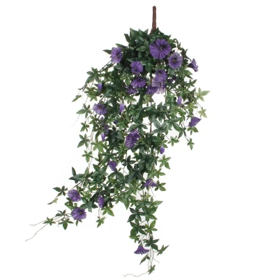 Afbeelding van Mica Decorations petunia hangend donkerpaars maat in cm: 80 x 20 15