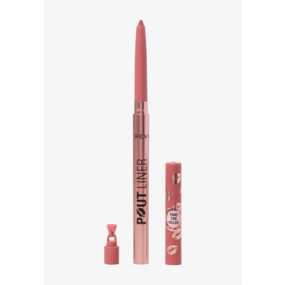 Afbeelding van Revolution Beauty, Pout Bomb Plumping Lip Liner, Langhoudende Liner met Hyaluronzuur, Nude Bruin