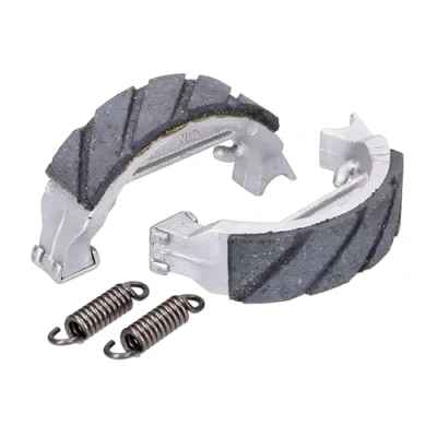Afbeelding van Rembekkenset Racing 80 x 18 mm voor Puch Maxi bromfiets (spaakvelg), Peugeot 103, 104, Honda Camino