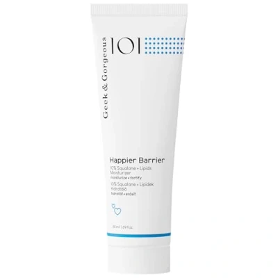 Afbeelding van Geek &amp; Gorgeous HAPPIER BARRIER Voedende crème Huidcrème Voor een gezonde barrière en zijdezachte huid droge, normale gemengde tube van 50 ml