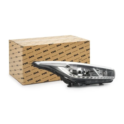 Afbeelding van TYC 20 14859 16 2 Koplampen rechts H7/H7/H7, LED Met daglicht, hoeklamp voor rechtsrijdend verkeer LED, elektromotor