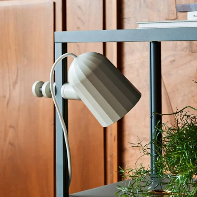 Afbeelding van HAY Noc Clamp LED klemlamp, wit
