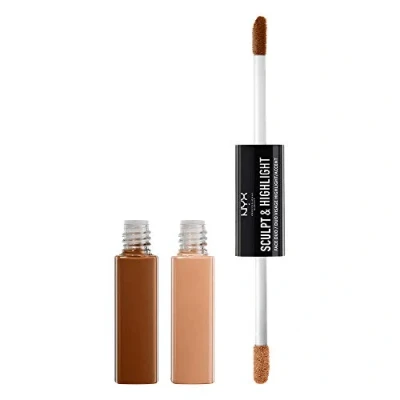Afbeelding van NYX Sculpt &amp; Highlight Face Duo SHFD04 Cinnamon Peach