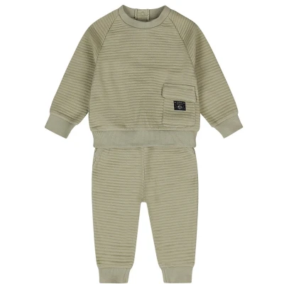 Afbeelding van Dirkje Jongens Kledingset Light green