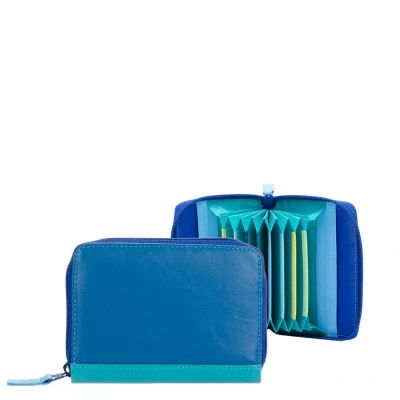 Afbeelding van Mywalit Ladies Zip Around Fan CC Holder seascape Dames portemonnee