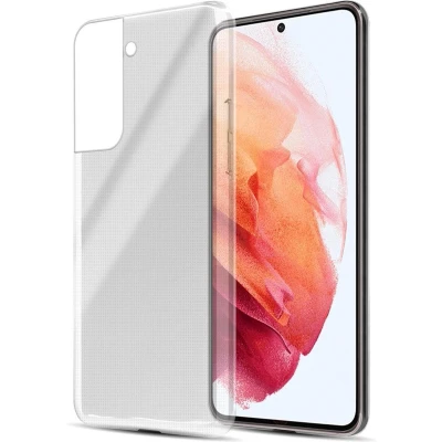 Afbeelding van Cadorabo Hoesje geschikt voor Samsung Galaxy S21 PLUS in VOLLEDIG TRANSPARANT Beschermhoes gemaakt van flexibel TPU Silicone Case Cover