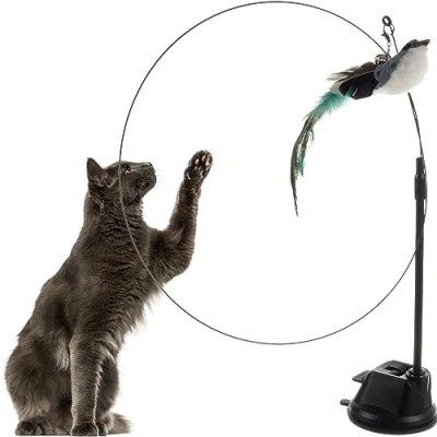 Afbeelding van Purlov Kattenspeeltje met zuignap 22099