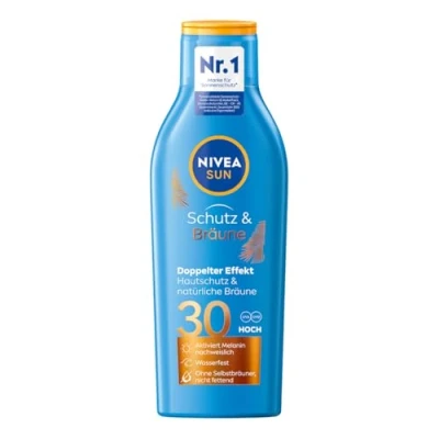 Afbeelding van Nivea SUN Protect &amp; Bronze Lotion SPF 30 Zonnebrandcrème, Maat: 200 ml,