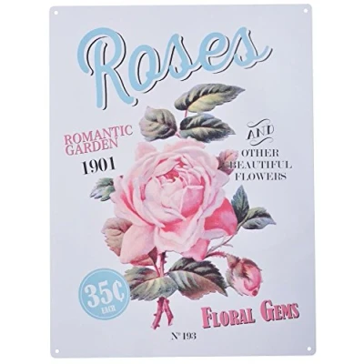 Afbeelding van Bord rozen/roses