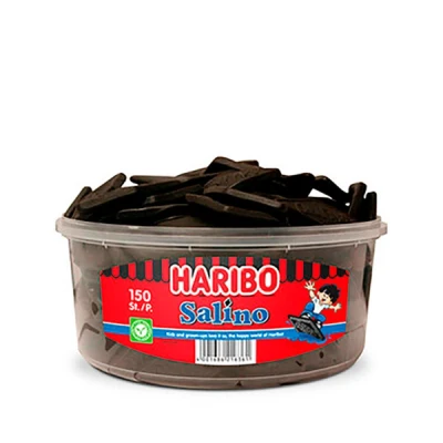 Image de Haribo Drop Salino grand emballage (150 pièces)