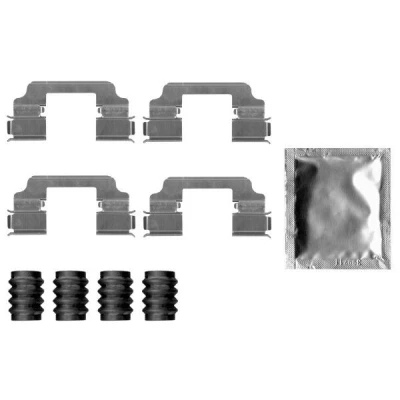 Afbeelding van TEXTAR 82555700 Accessoireset, schijfremblok BMW: 5 Touring, Saloon, 6 Gran Coupe