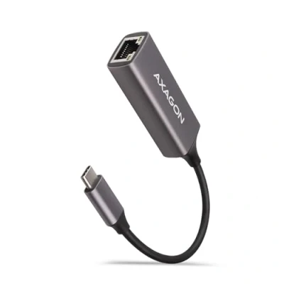 Afbeelding van AXAGON ADE TRC Netwerkadapter 1000 MBit/s LAN (10/100/1000 MBit/s), USB C 3.1 (Gen 1)