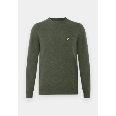 Afbeelding van Lyle &amp; Scott Blend CREW NECK Trui, Heren, Maat: Small, Deep depths