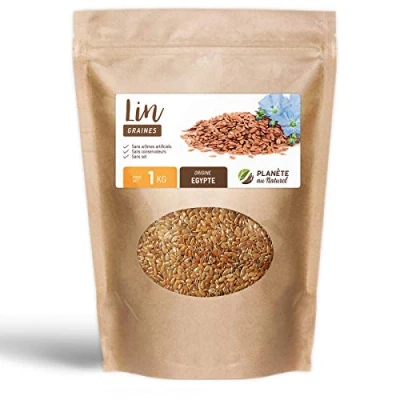 Afbeelding van Lijnzaad, 1 kg, zak