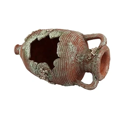 Afbeelding van Aqua Della Aquariumdecoratie Vissen Amfoor Xl 15,5x15,5x27,5cm Meerkleurig 1st