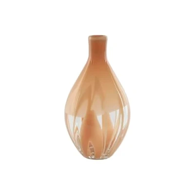 Afbeelding van Vaas Home ESPRIT Perzik Kristal Modern 20 x 37 cm