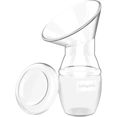 Afbeelding van Babyono Borstvoeding Melk Collector Transparant