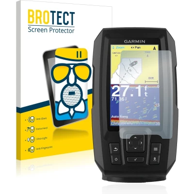 Afbeelding van BROTECT Screenprotector voor Garmin Striker Vivid 4cv Folie Beschermfolie Beschermglas matte