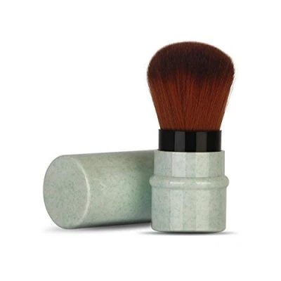 Afbeelding van Sonew make upborstel met paddenstoelkop voor blush, poeder, foundation, concealer, schoonheid, up, professionele cosmetische borstel (groen)