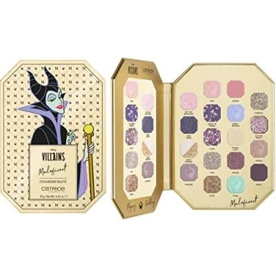 Afbeelding van Catrice Disney Villains Maleficent Oogschaduwpalet nr. 010, meerkleurig, 18 kleuren, duurzaam, veganistisch, zonder microplasticdeeltjes, olie nanodeeltjes, g