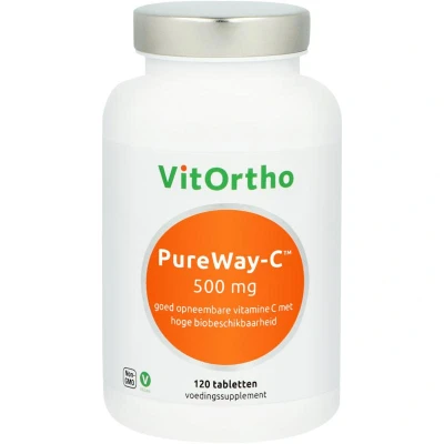 Afbeelding van VitOrtho Vitamine C Pureway 120 tabletten