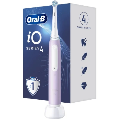 Afbeelding van Oral B iO Series 4 Volwassene Vibrerende tandenborstel Lavendel